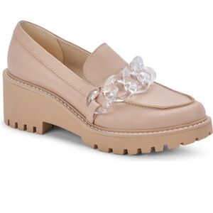 • DOLCE VITA PLATFORM CHAIN LOAFER •